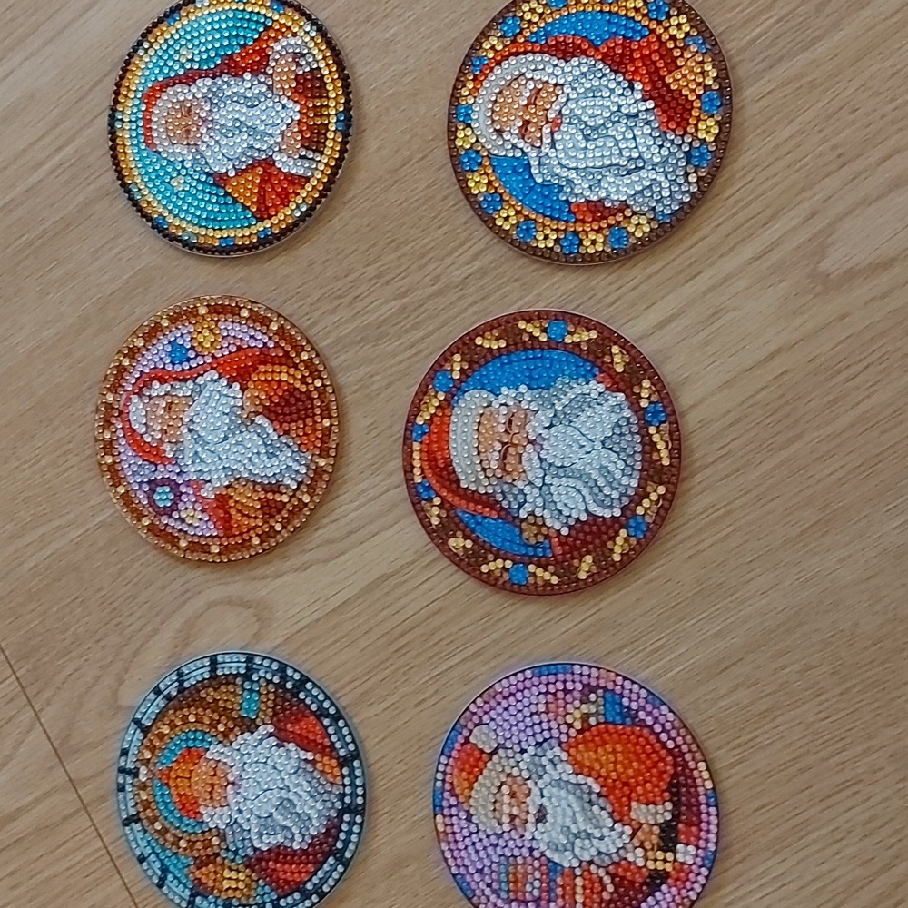 Coasters Santa